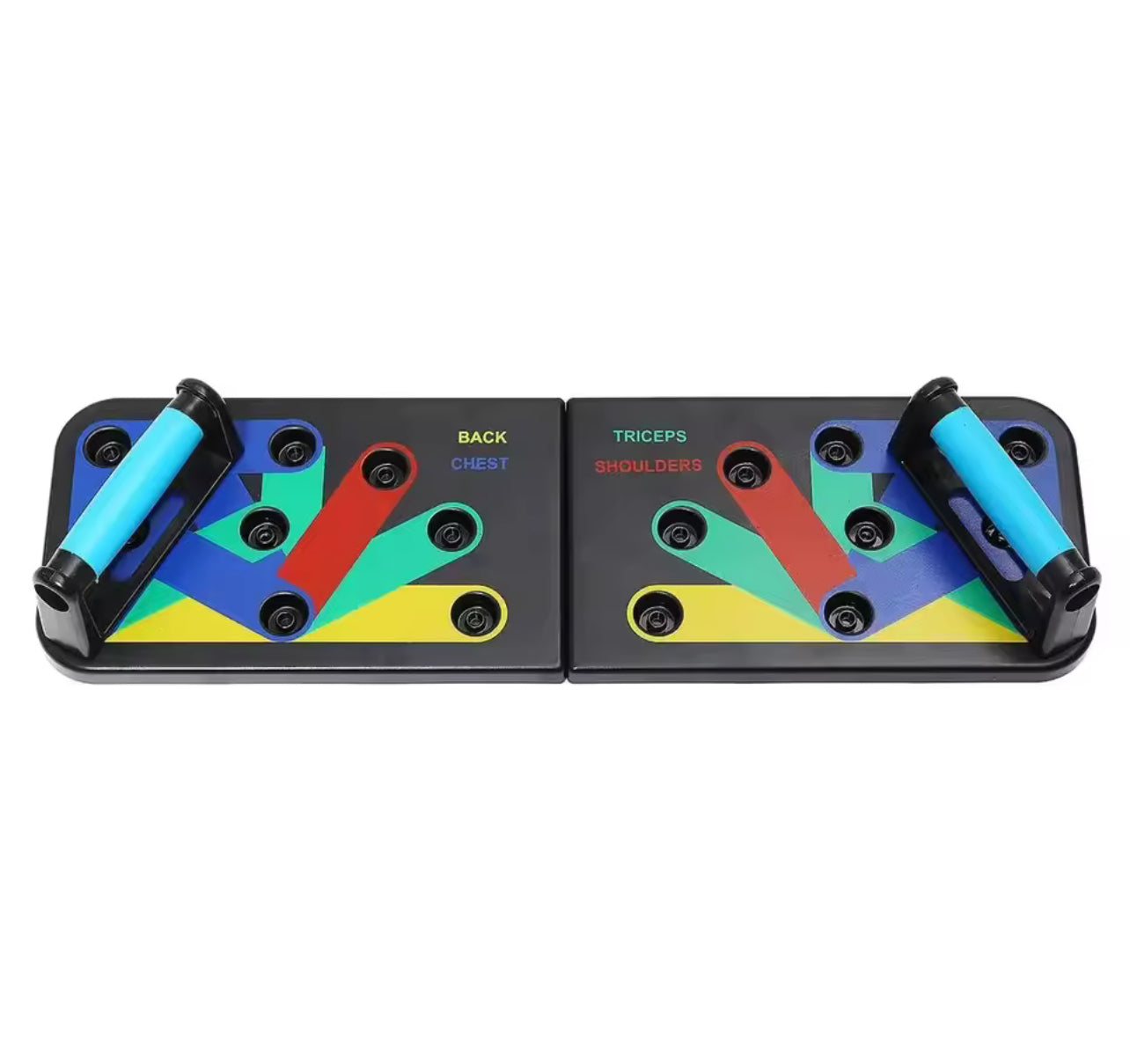 12 in 1 Push Up Board System Foldable Workout Portable Trainer for Home Fitnes