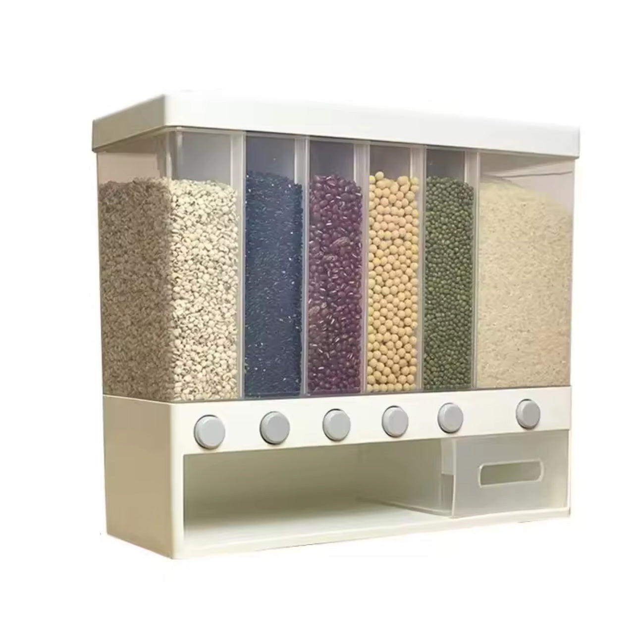 Multifunctional Household Food Storage Rice Bucket Dispenser