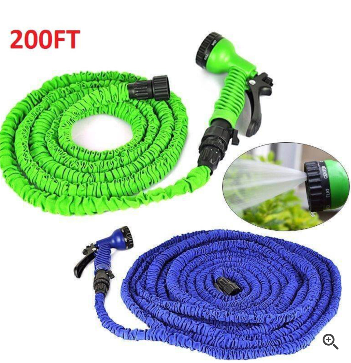 Expandable Garden Magic Hose Water Spray Pressure