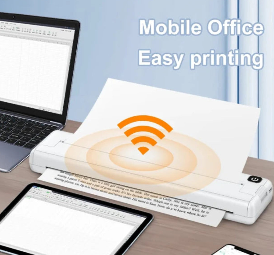 Portable Bluetooth Thermal Printer A4