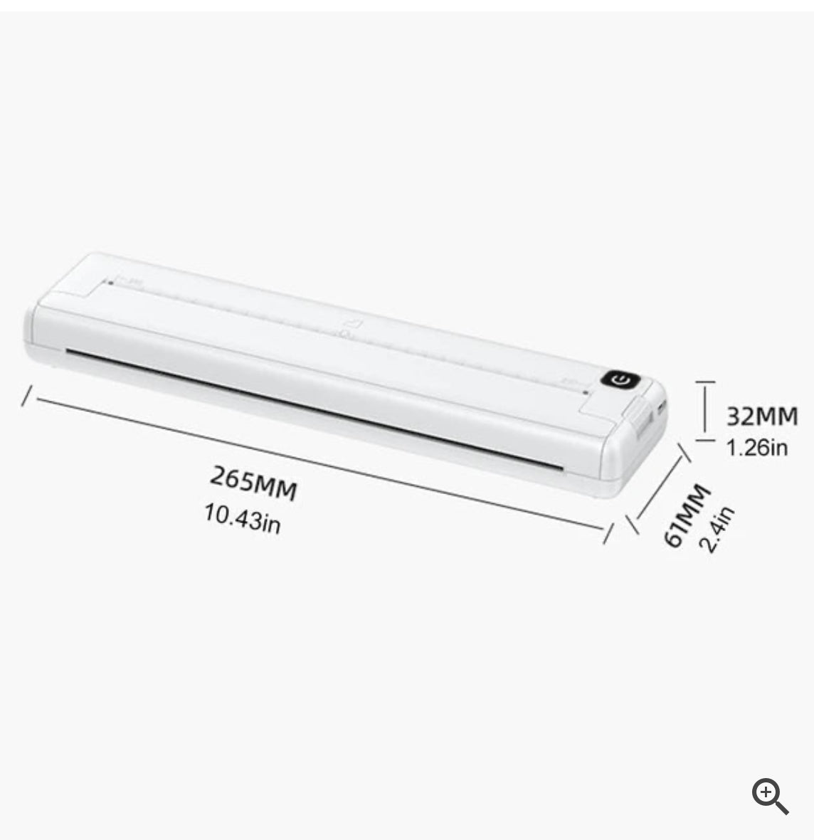 Portable Bluetooth Thermal Printer A4