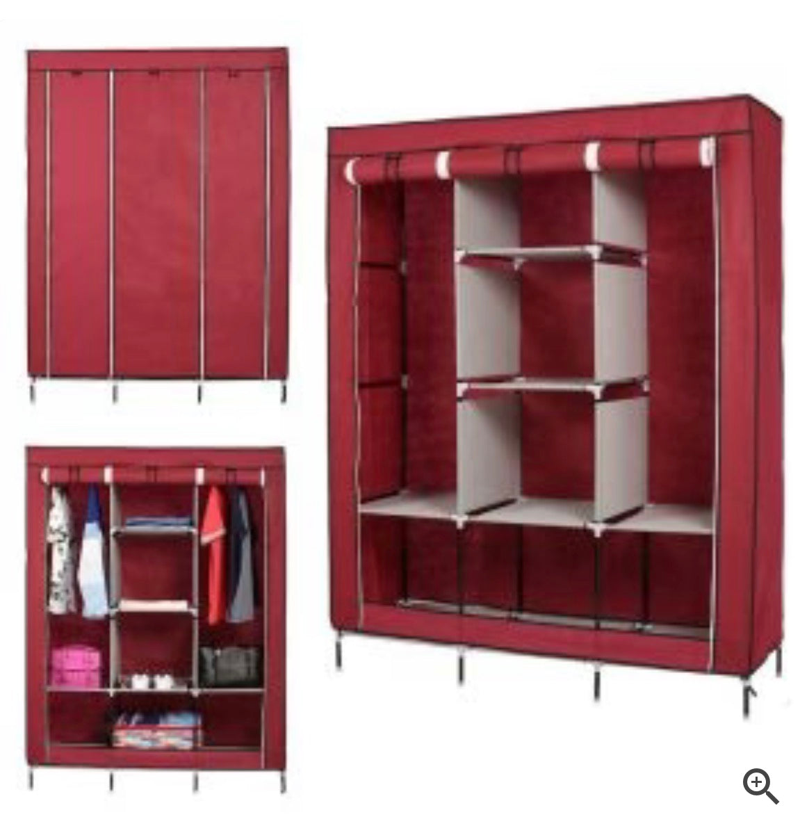 Closet For Clothes/Books/Office Bag