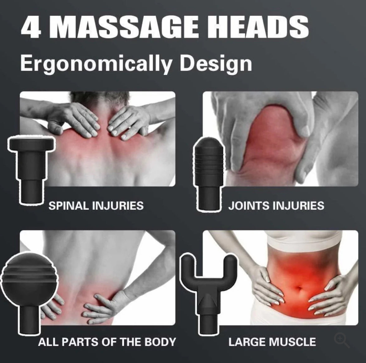 6 Levels Massage Gun