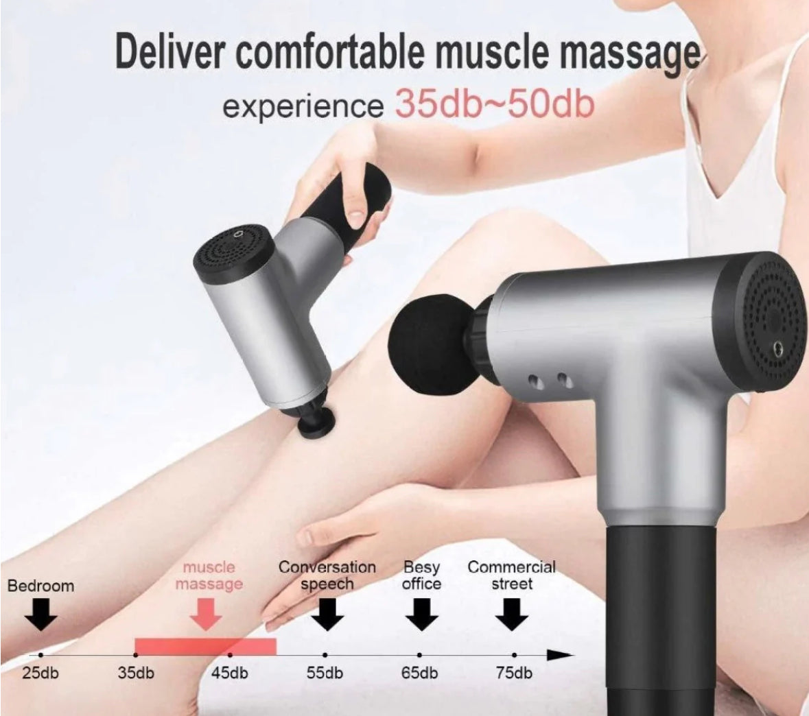 6 Levels Massage Gun