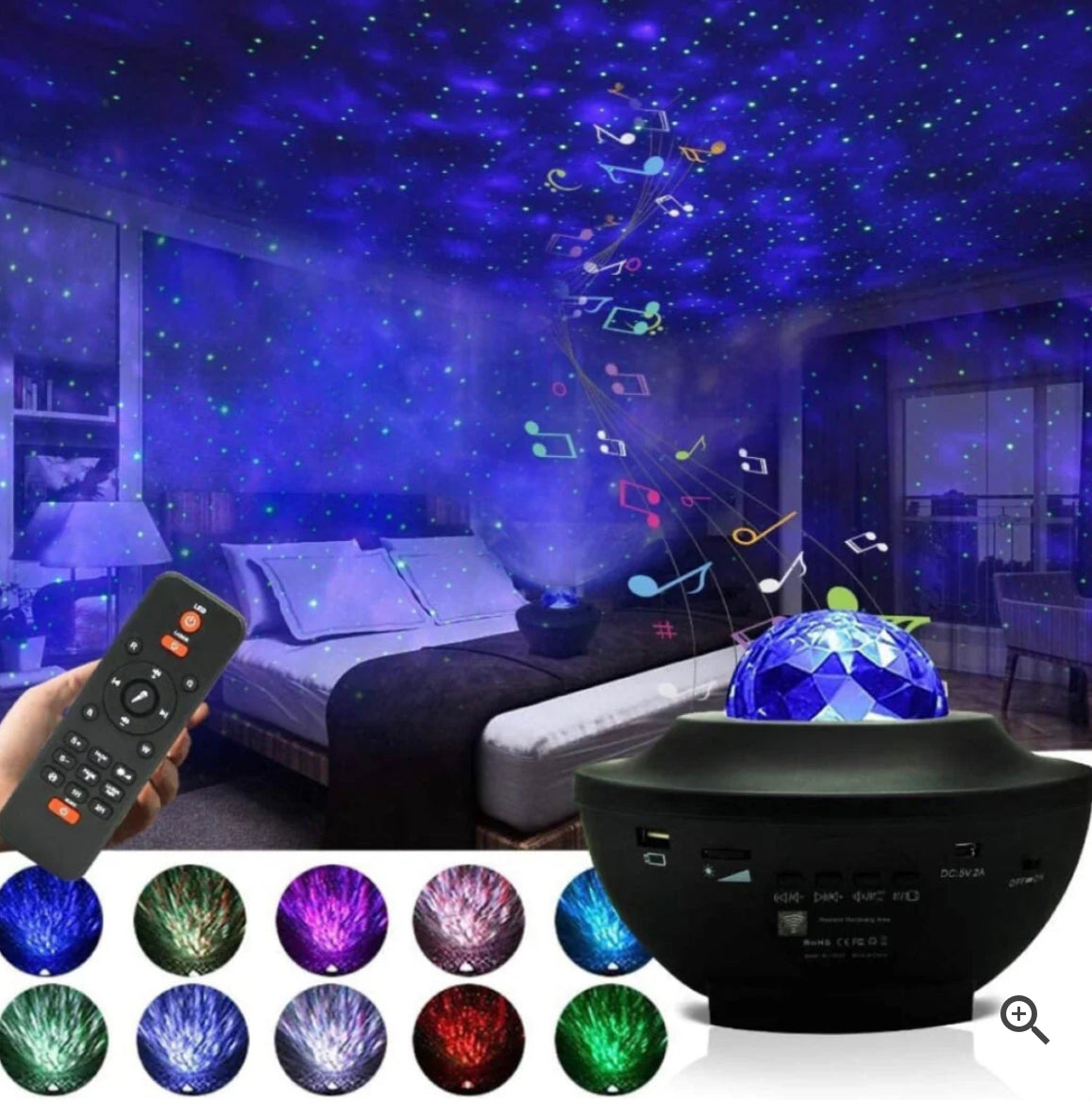 Galaxy Projector With Speaker