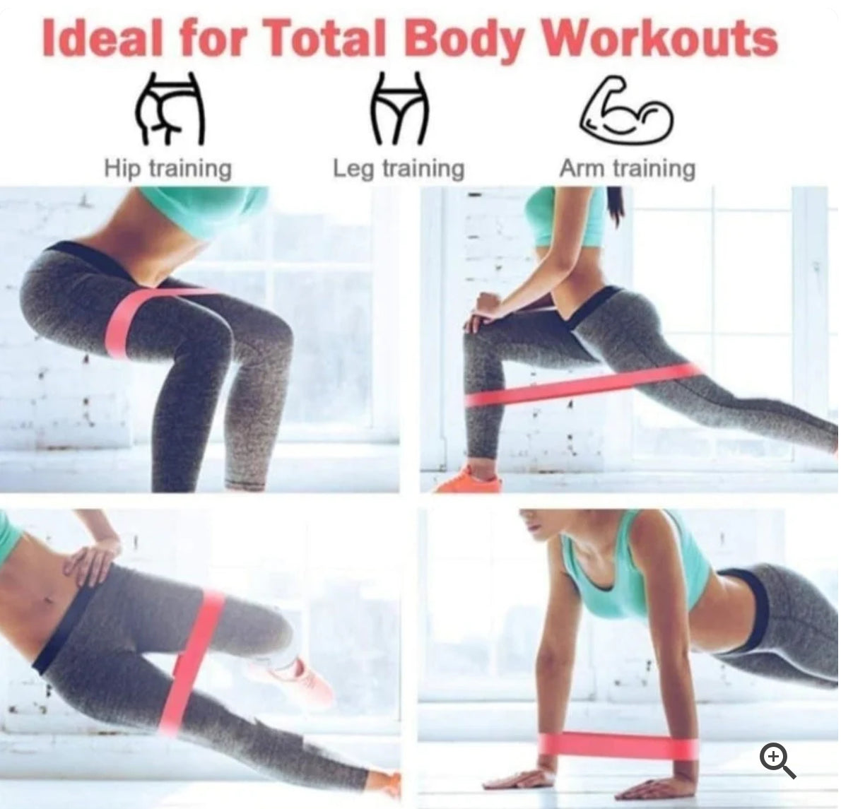 Rubber Elastic Band 5 DIFFERENT RESISTANCE LEVELS