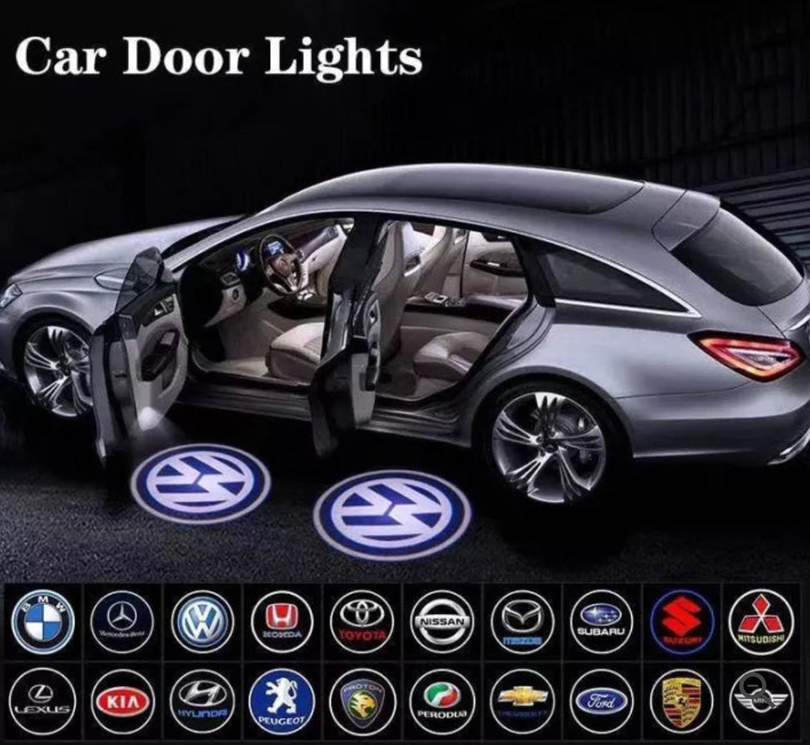 2PCS Car Door Logo Light Projector For All Car With Sensor