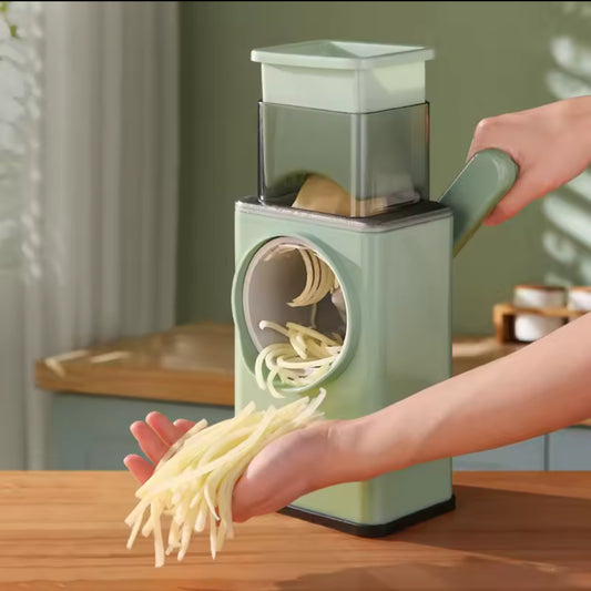 Multifunctional Rotary Vegetable Cutter 3 In 1 Shredder , Slicer and Grinder
