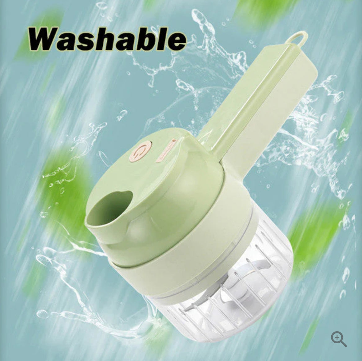 4 in 1 Handheld Electric Vegetable Cutter Food Chopper