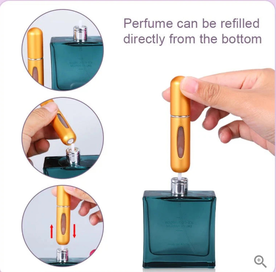 Mini Refillable Pocket Perfume