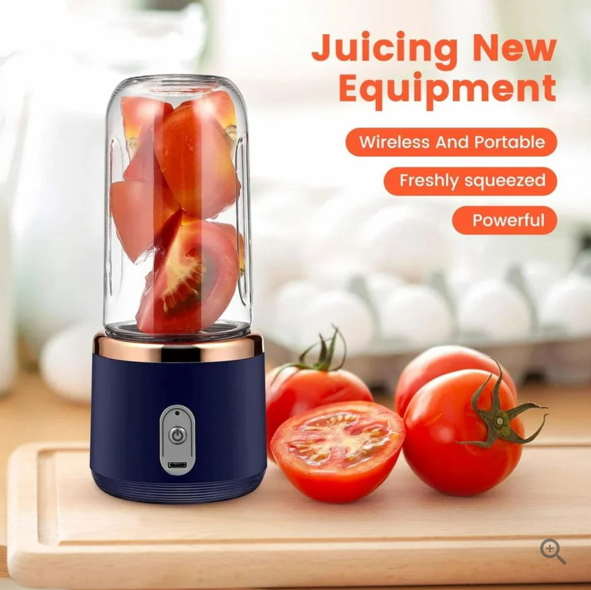 Electric Small Portable Blender & Juicer for Home, 300 ml