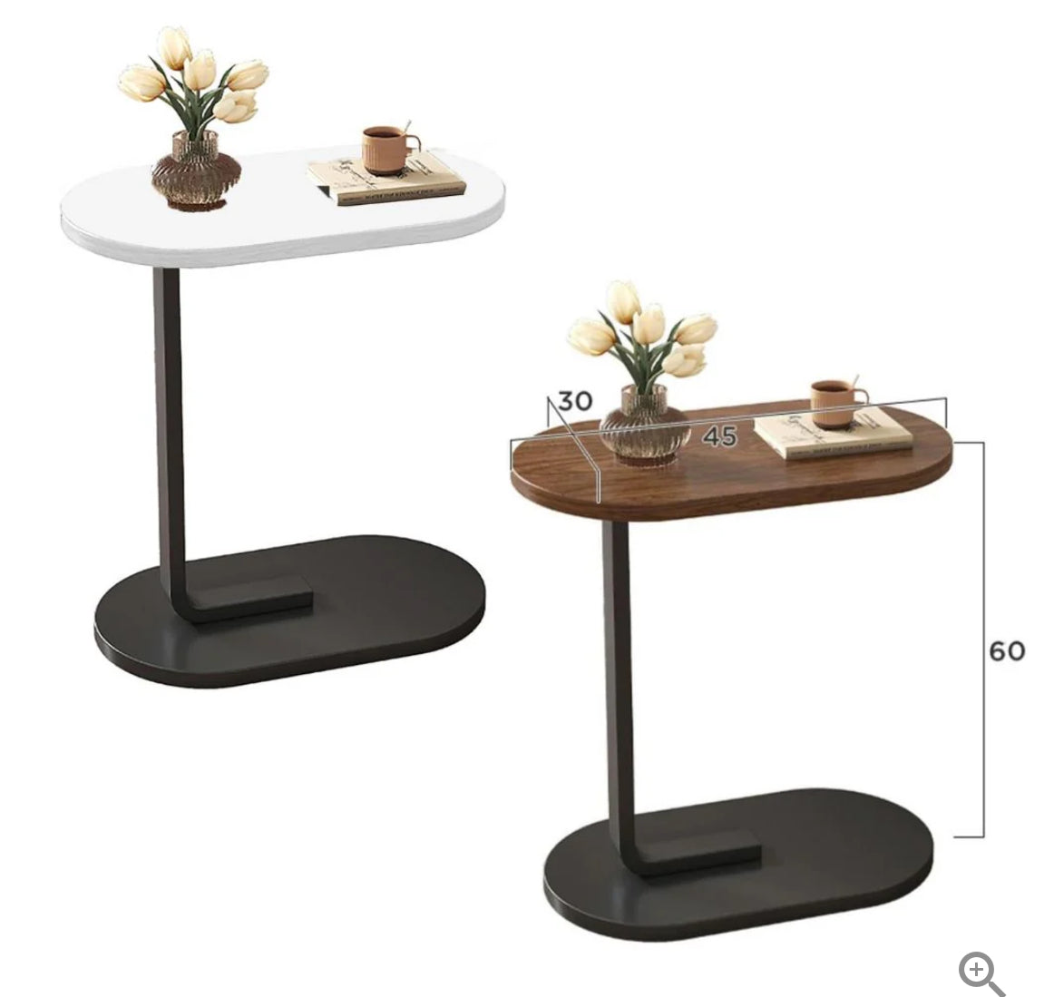 C-Shape Side Table