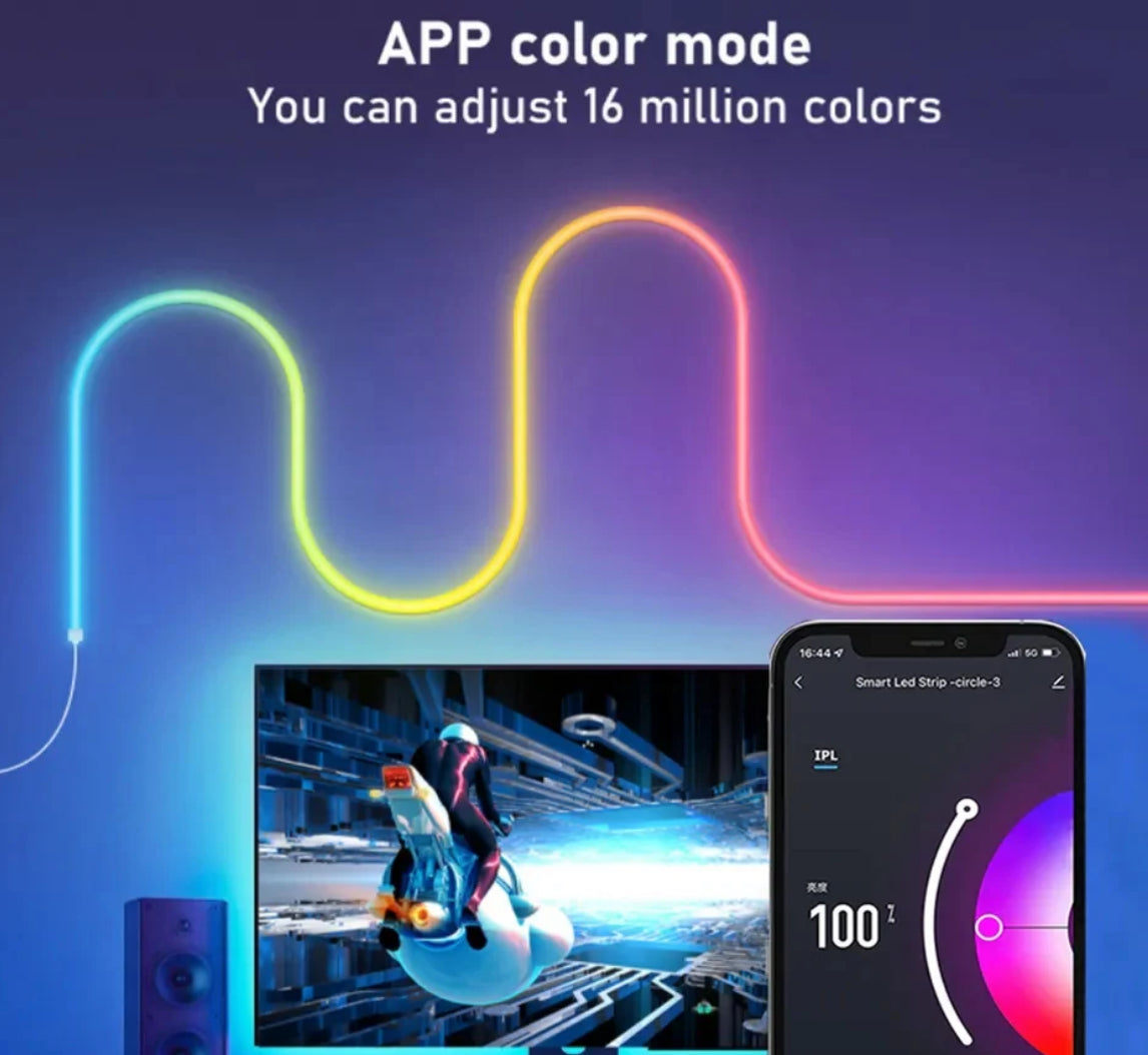 Rgb Neon rope strip lights